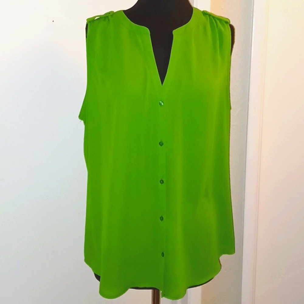 Kiwi Sheer Top